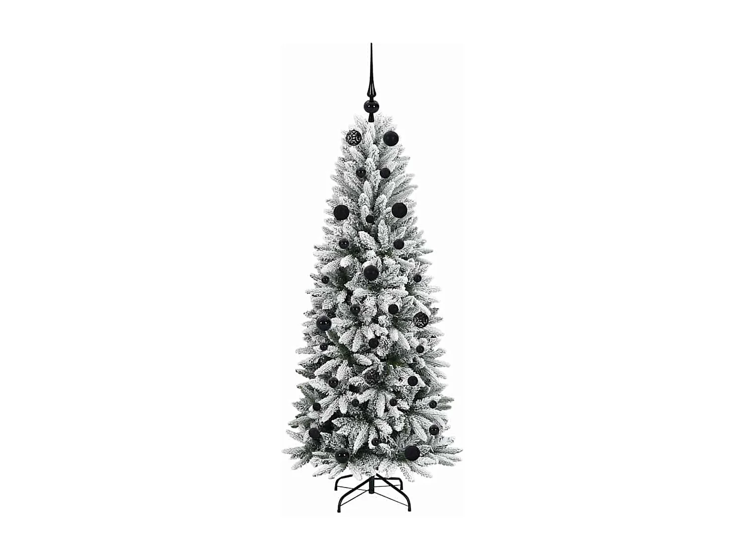 Kunstkerstboom met 150 LED's Wit 63 x 63 x 150 cm