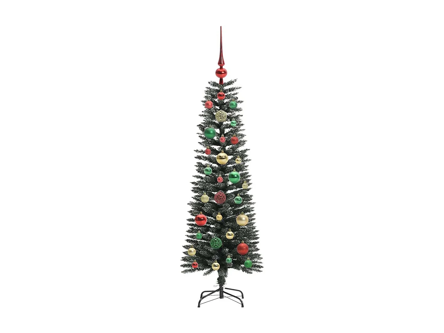 Kunstkerstboom met 150 LED's Groen 40,5 x 40,5 x 120 cm