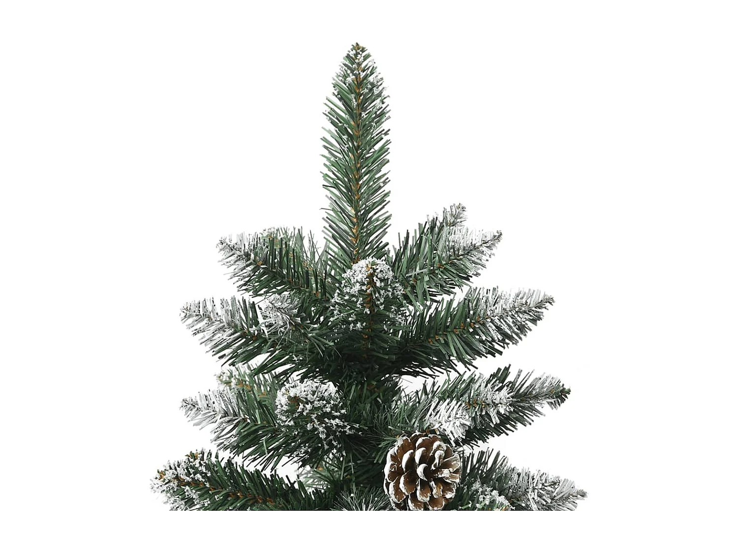 Kunstkerstboom met standaard Groen 240 cm PVC