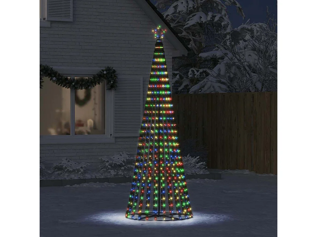 LED Kerstboom 475 gekleurde LED's 247 cm