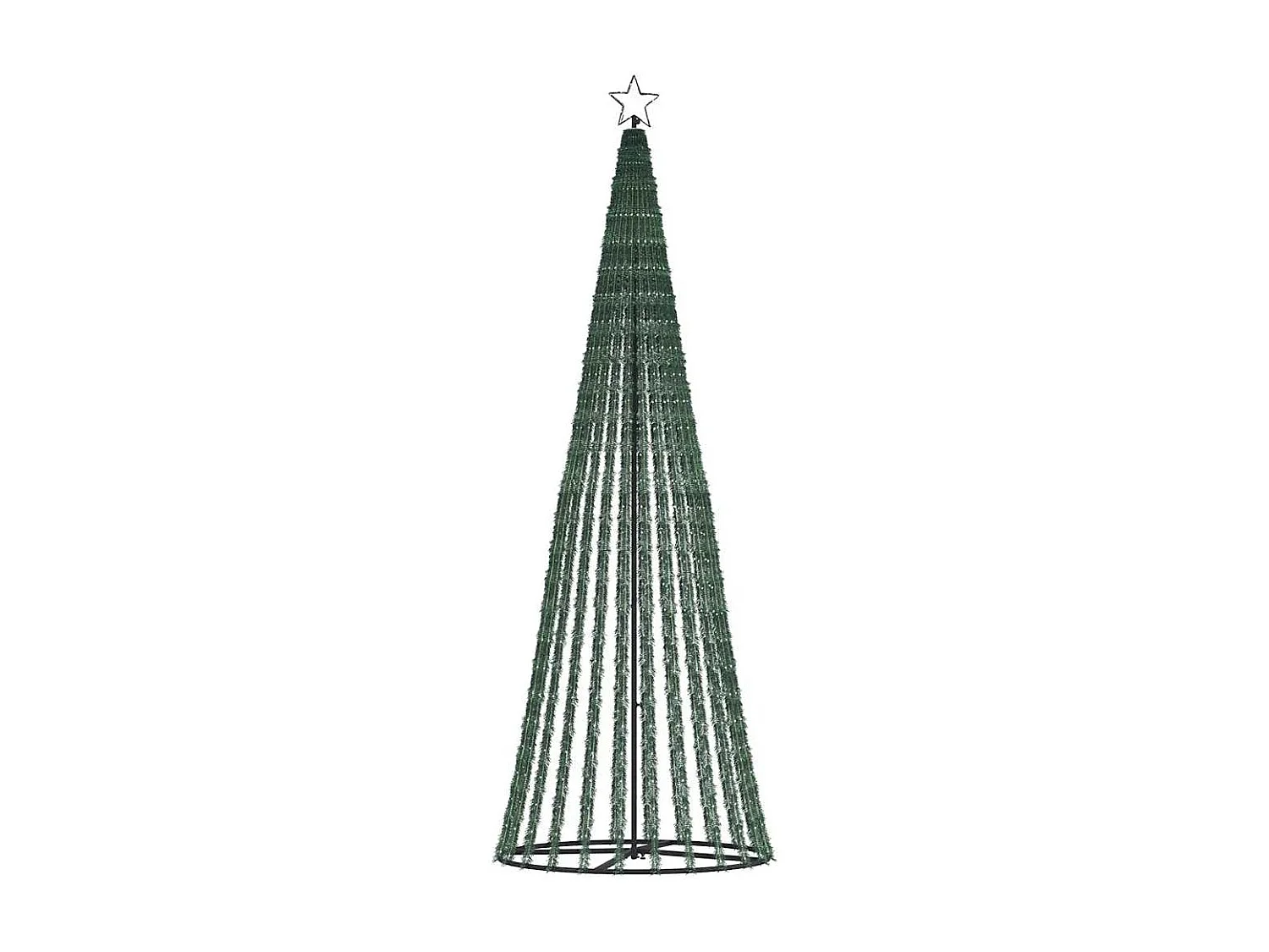LED Kerstboom 475 gekleurde LED's 247 cm