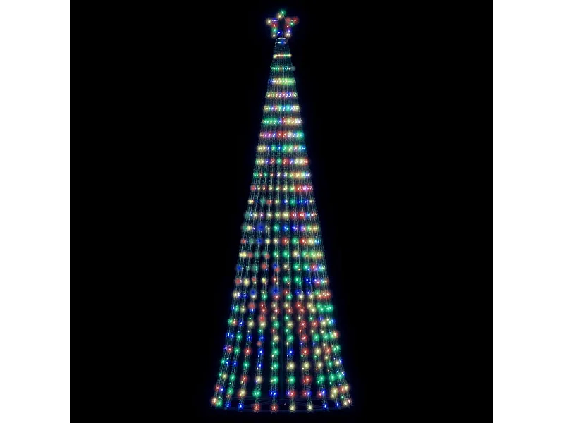 LED Kerstboom 475 gekleurde LED's 247 cm