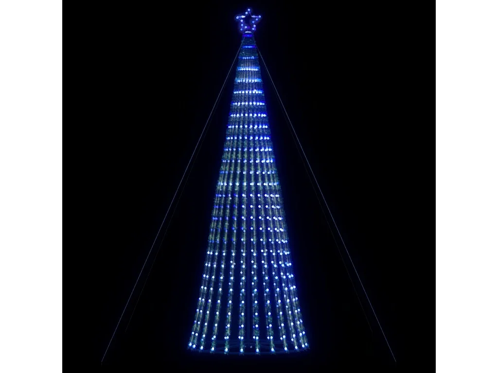 Sapin de Noël à LED 1028 LED bleu 403 cm