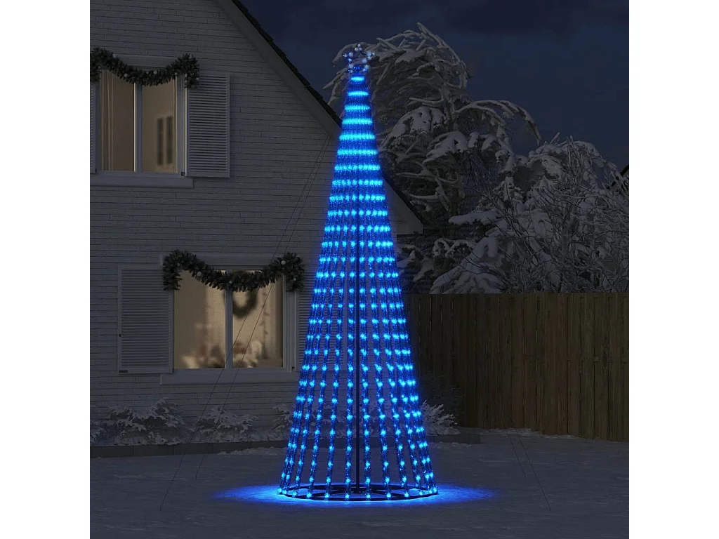 Sapin de Noël à LED 1028 LED bleu 403 cm