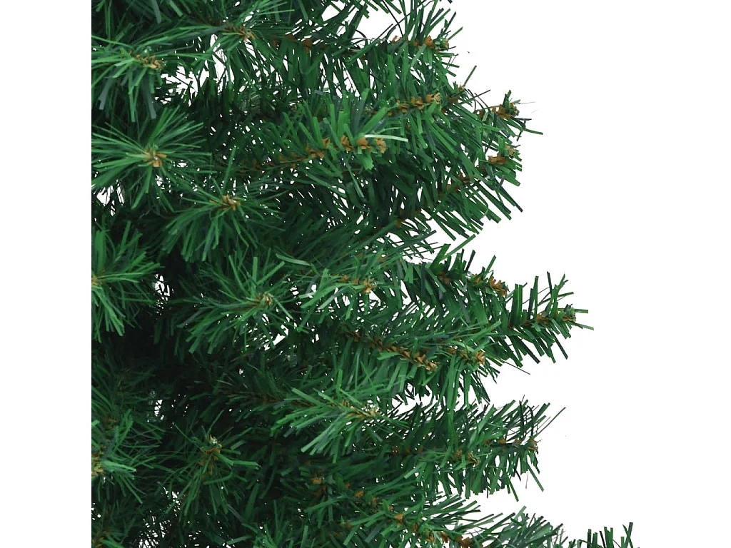 Kunstkerstboom hoek Groen 240 cm PVC
