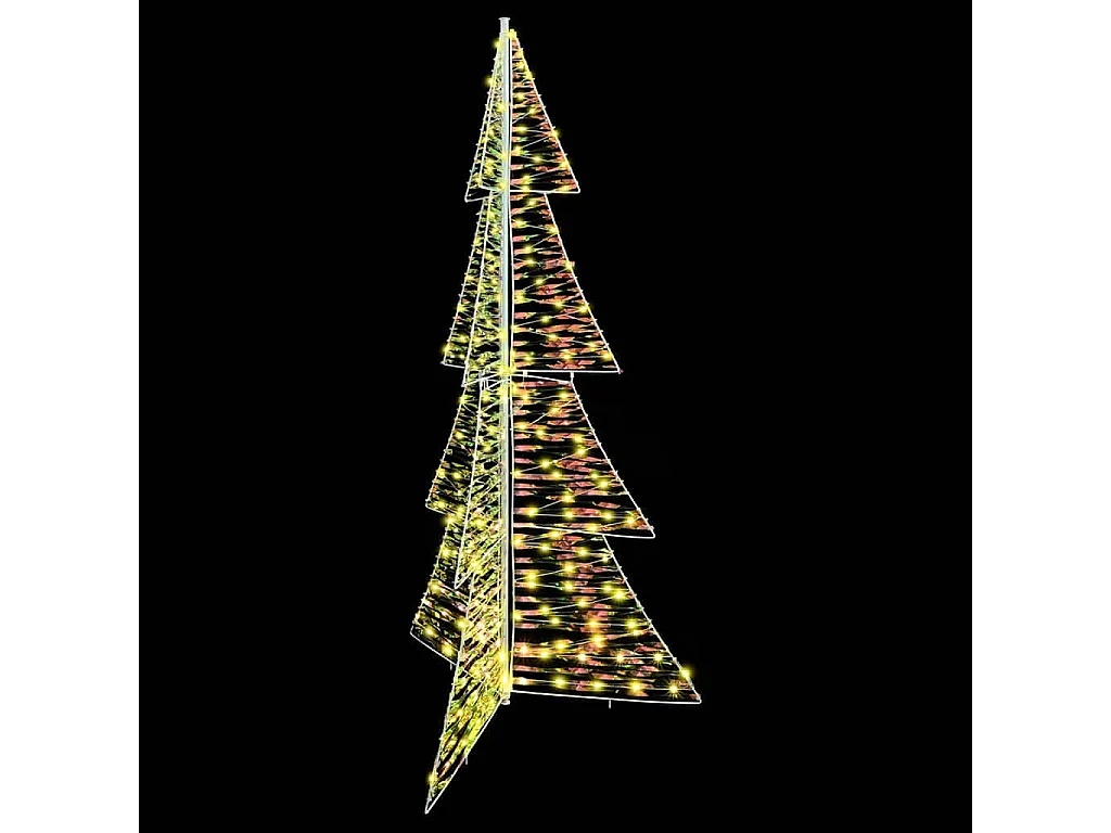Kerstboom met 240 LED's Warm Wit 180 cm PET