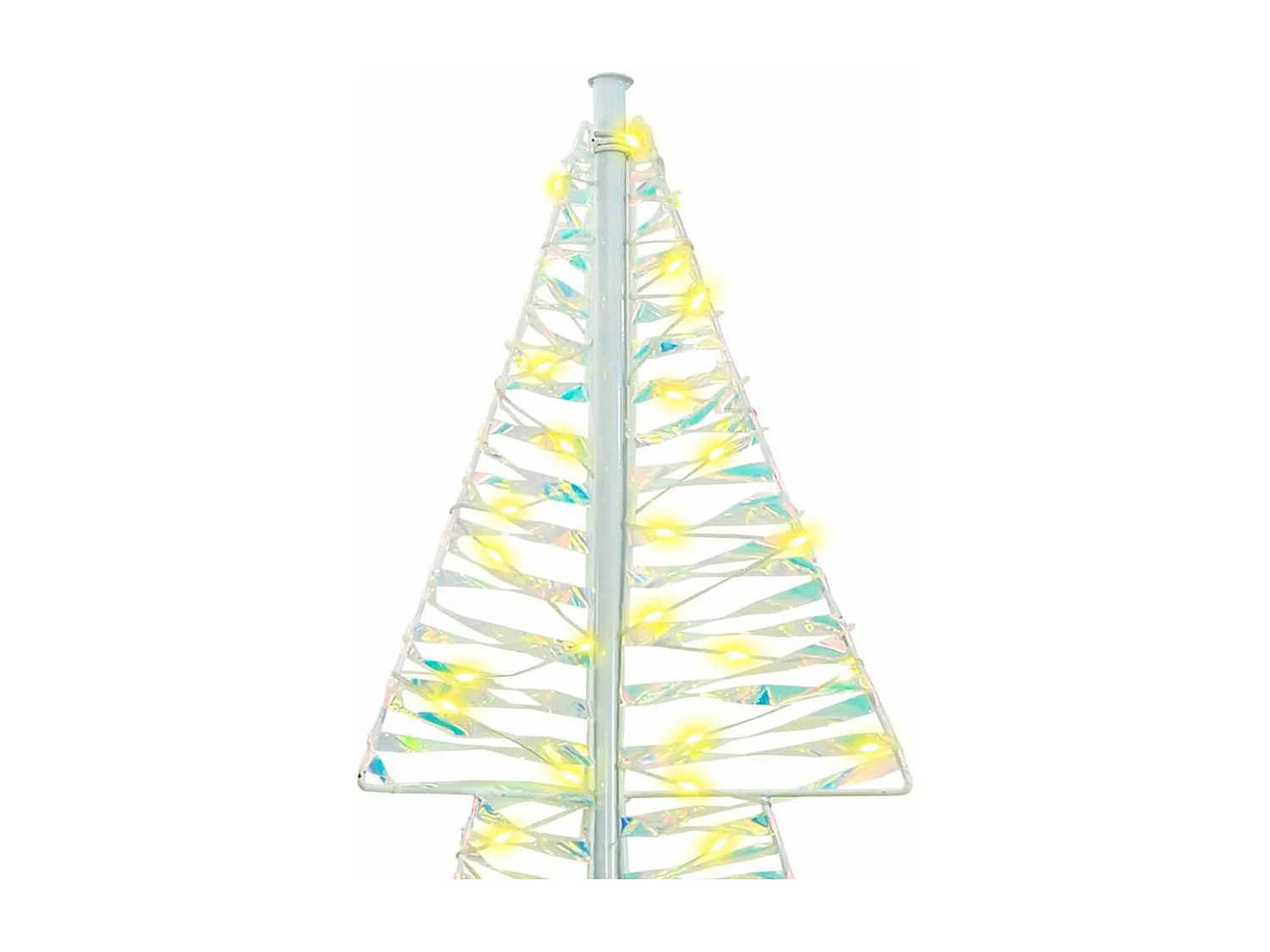 Kerstboom met 240 LED's Warm Wit 180 cm PET