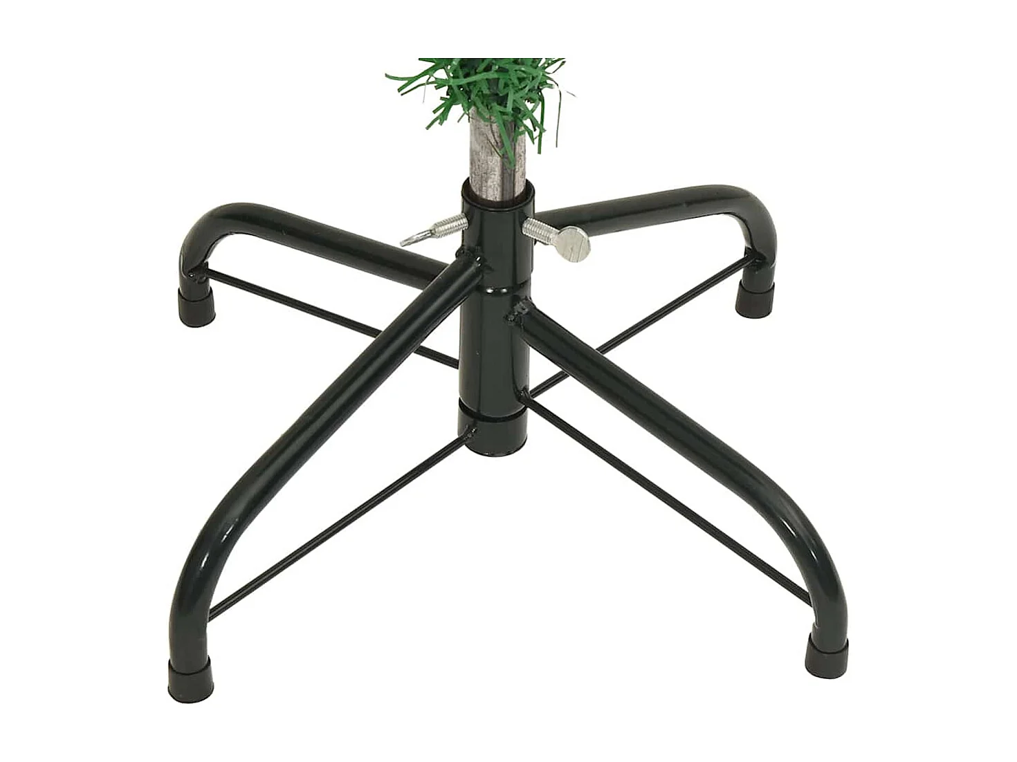 Sapin de Noël artificiel renversé avec support Vert 120 cm