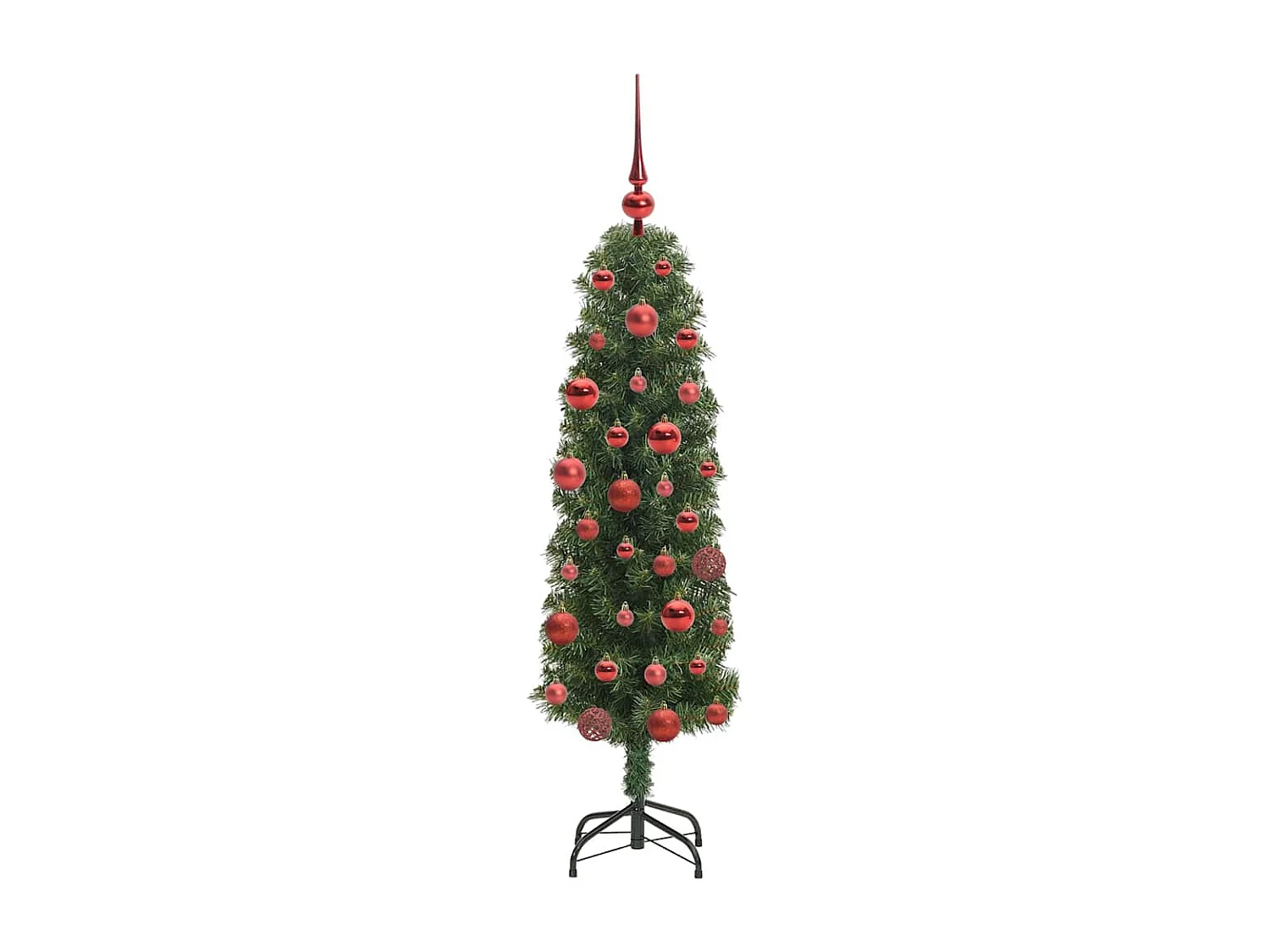 Sapin de Noël artificiel Vert 150 cm PVC et acier et plastique