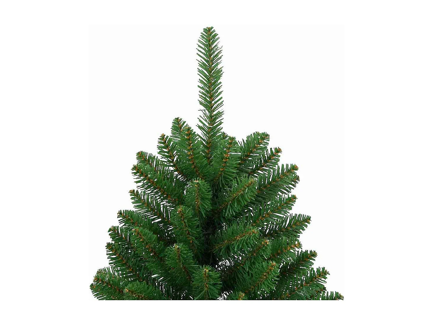 Sapin de Noël artificiel avec 150 LED Vert 150 cm PVC et métal