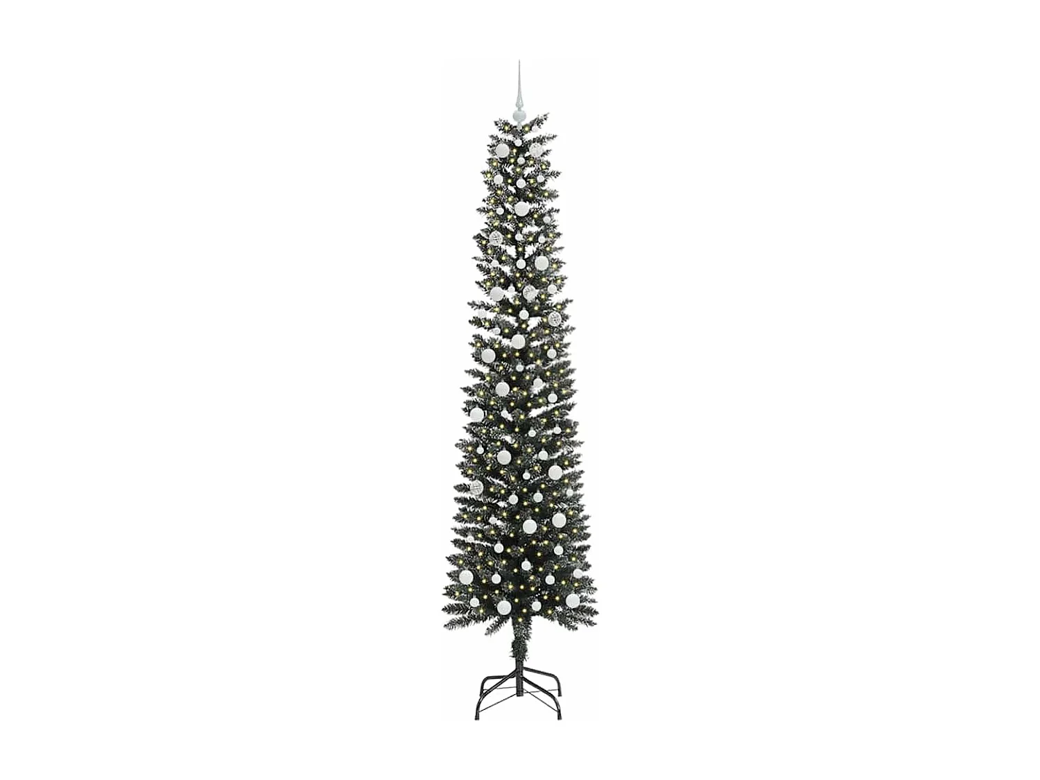 Sapin de Noël artificiel avec 300 LED Vert 58 x 58 x 240 cm