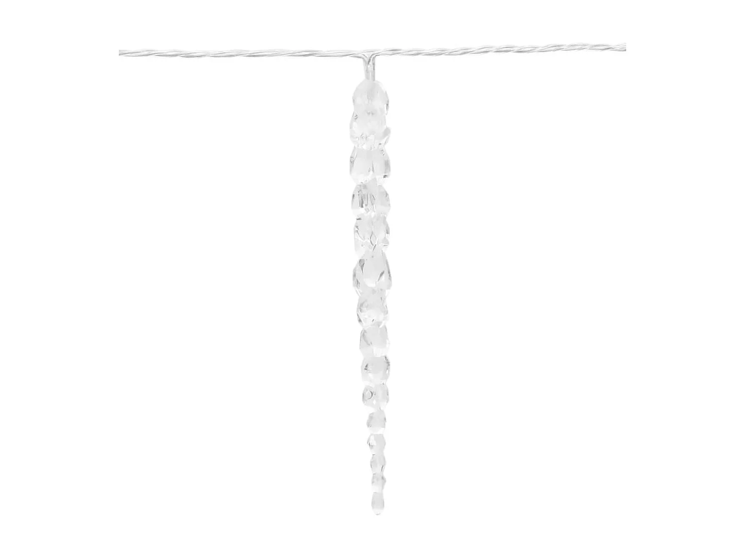 Guirlande lumineuse de Noël 200 LED Blanc froid 20 m Acrylique PVC