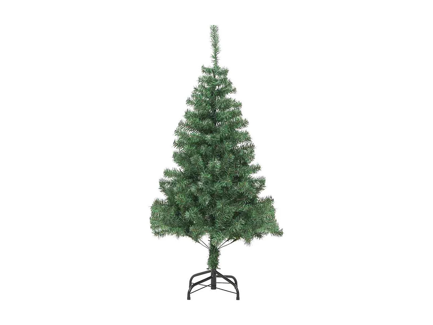 Kerstboom met 150 LED's met standaard Groen 150 cm PVC