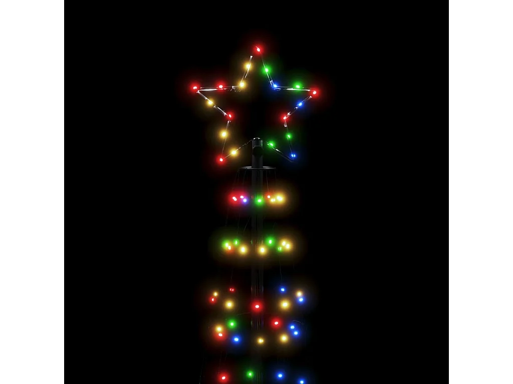Sapin de Noël à LED avec pointes 570 LED colorées 300 cm