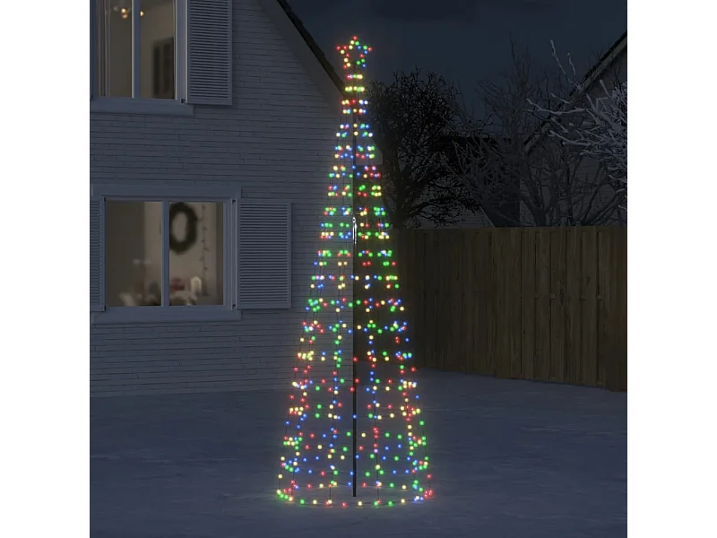 Albero di Natale a LED con punte 570 LED colorati 300 cm