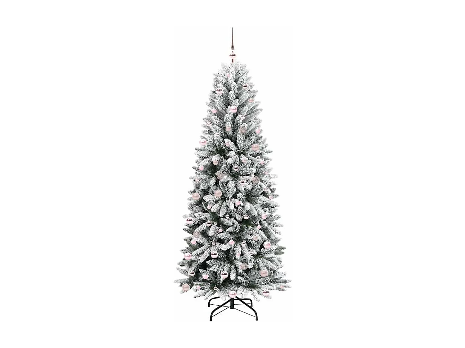 Kunstkerstboom met 300 LED's Wit 93 x 93 x 240 cm