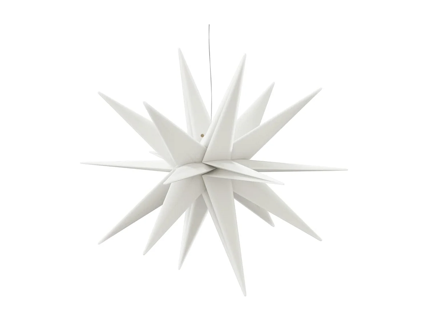 Kerstverlichting met opvouwbare LED wit 57 cm