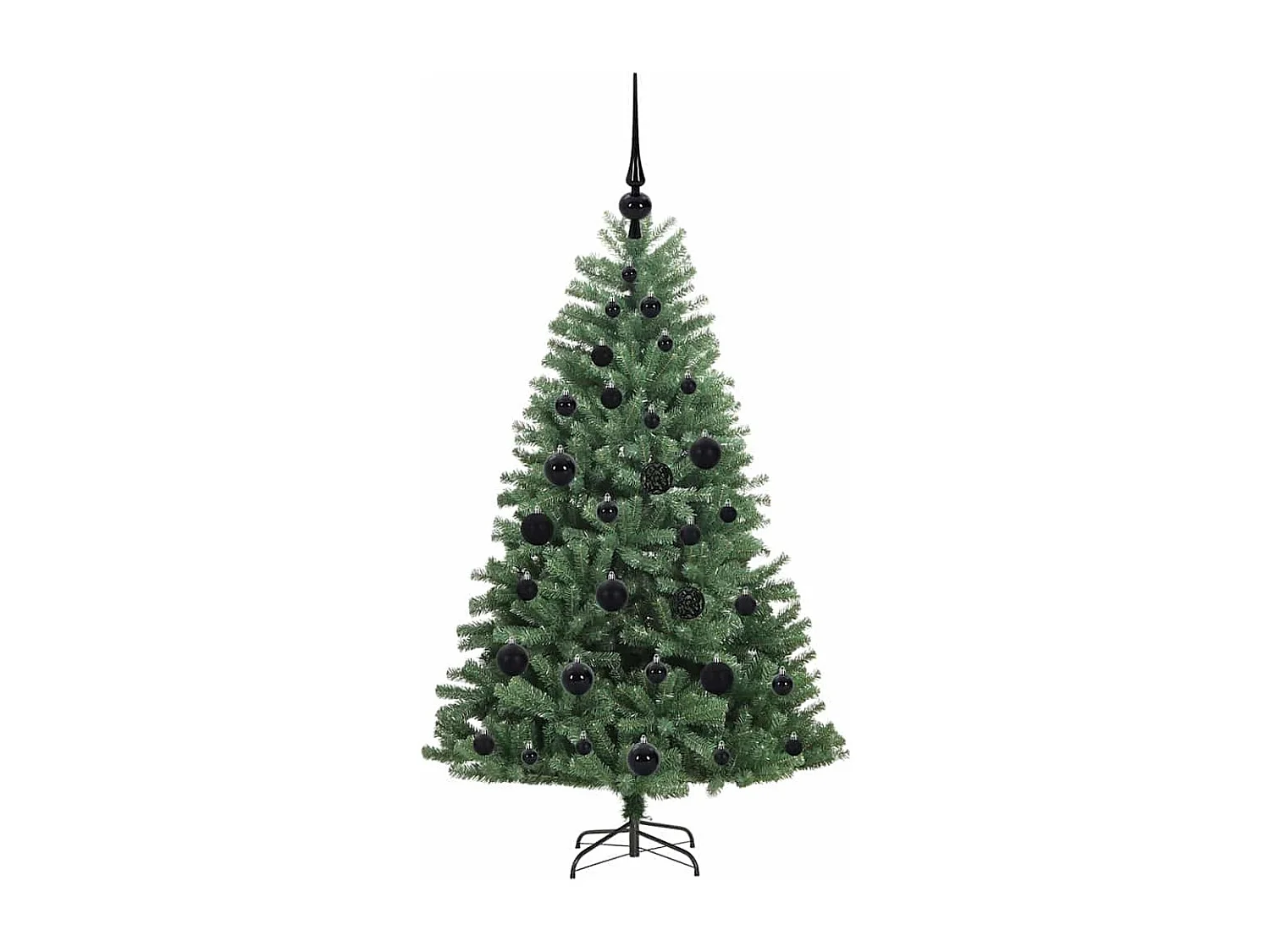 Sapin de Noël Artificiel à Branches Articulées Vert 120 cm