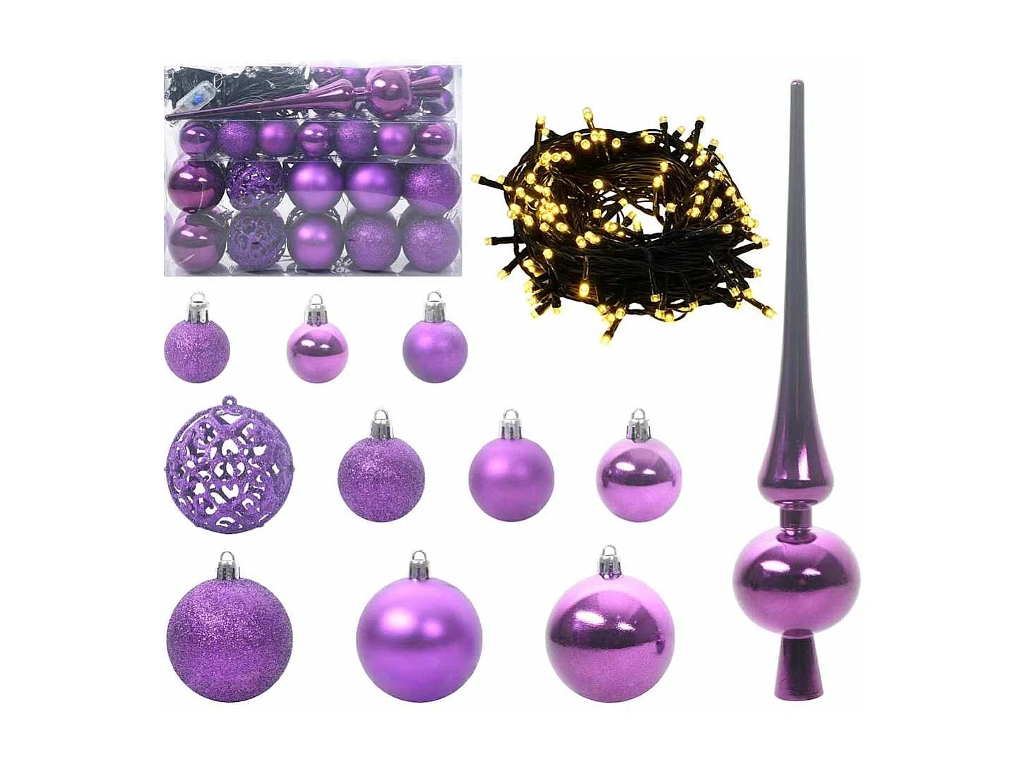 Sapin de Noël artificiel avec 150 LED Vert 150 cm PE et PVC