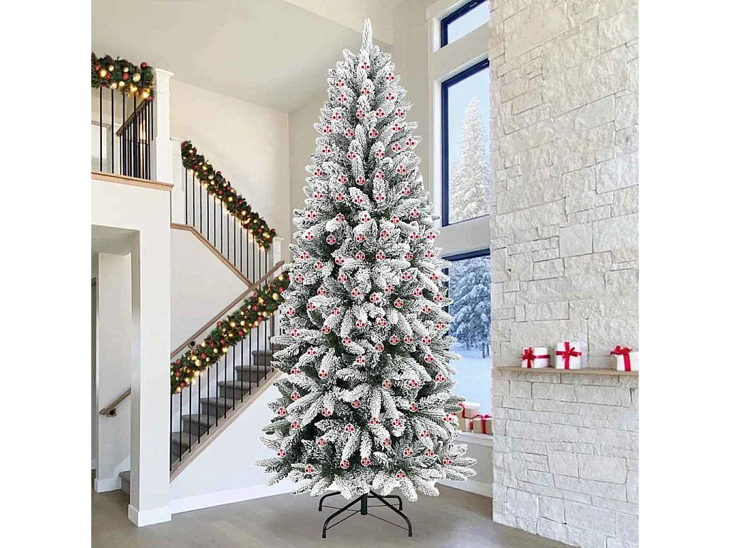 Ensemble de Boules de Noël 200 pcs Transparent Ø 5 cm