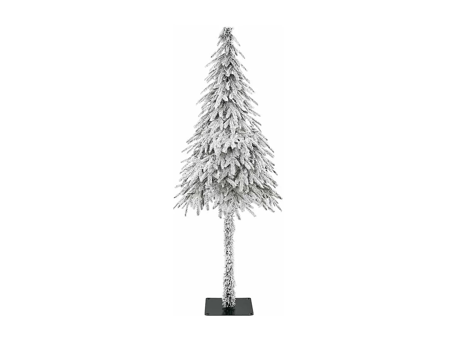 Kerstboom met 300 LED's Wit 180 cm PE en Staal