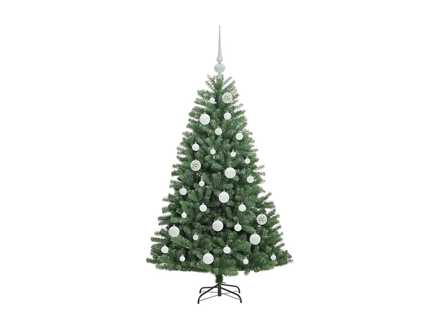 Sapin de Noël Artificiel à Branches Articulées Vert 120 cm