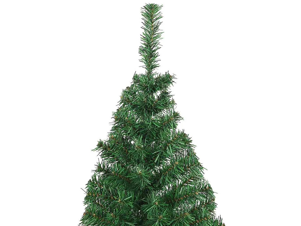 Albero di Natale artificiale verde 240 cm PVC, acciaio e plastica