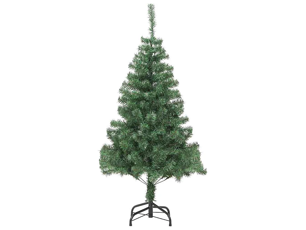 Weihnachtsbaum mit 300 LEDs mit Ständer Grün 180 cm PVC