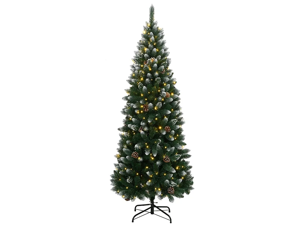 Albero di Natale artificiale 150 LED 150 cm