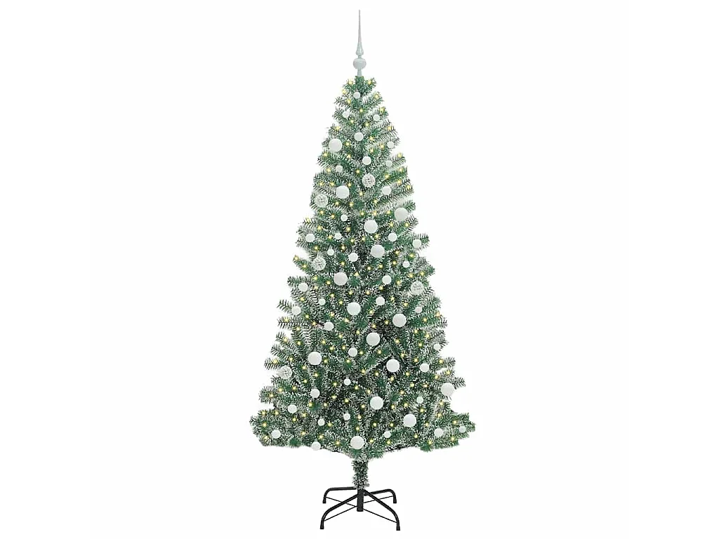 Sneeuwvlok Kunstkerstboom met LED-licht