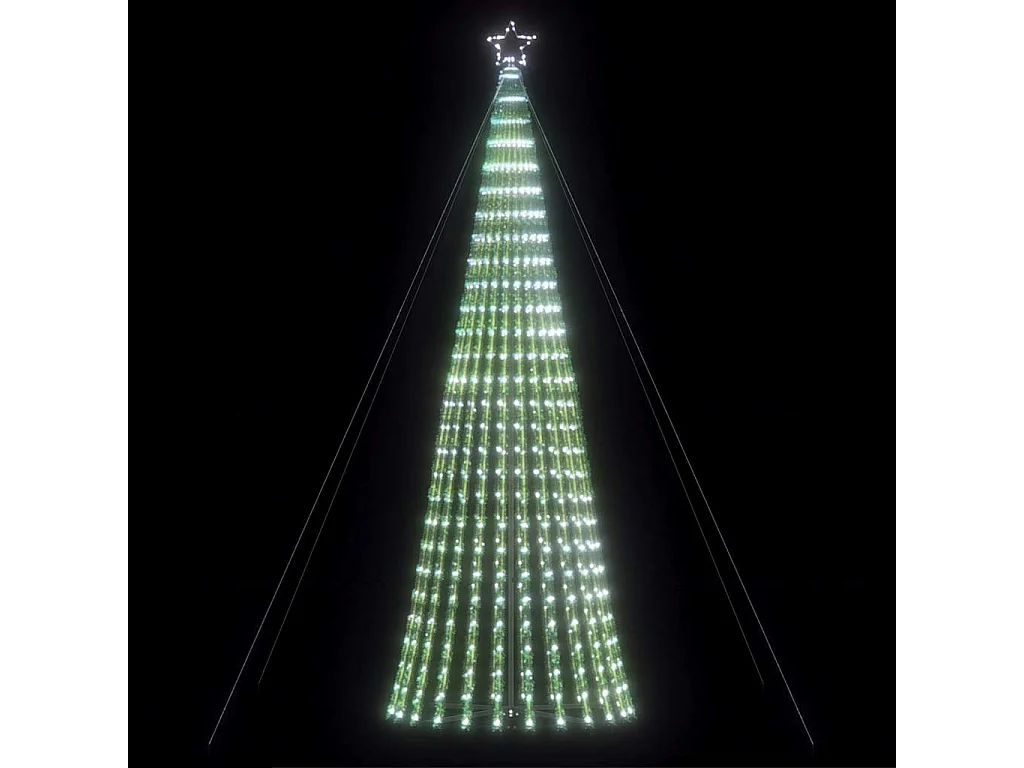 LED kerstboom 1028 LED's koud wit 403 cm