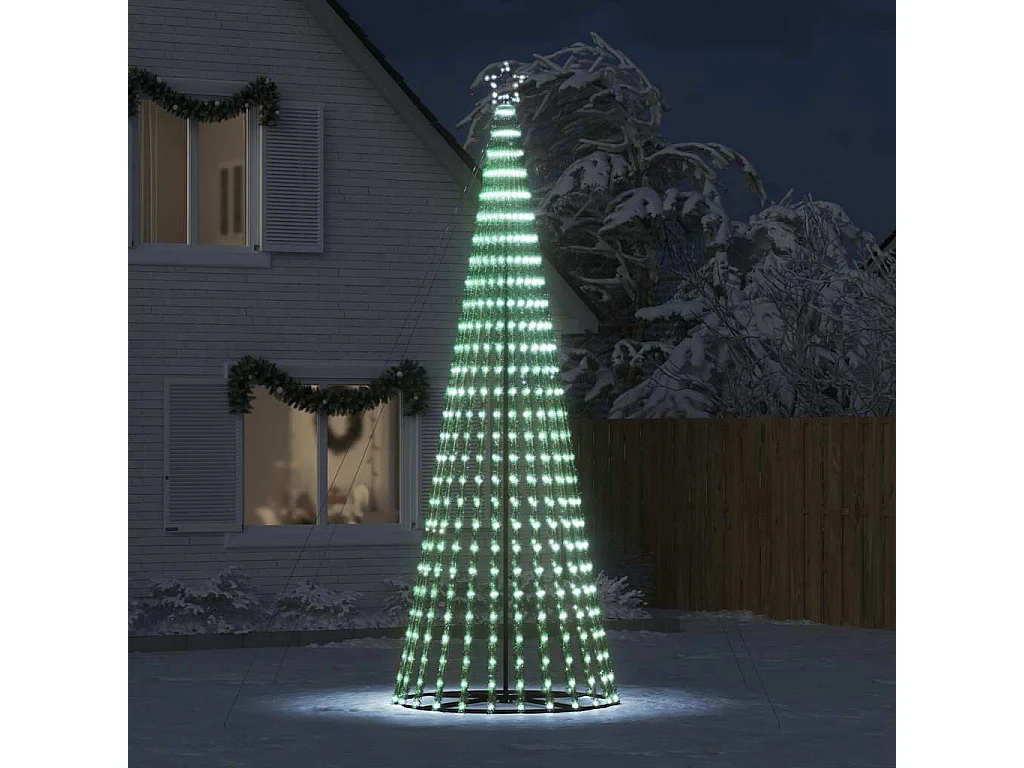LED kerstboom 1028 LED's koud wit 403 cm