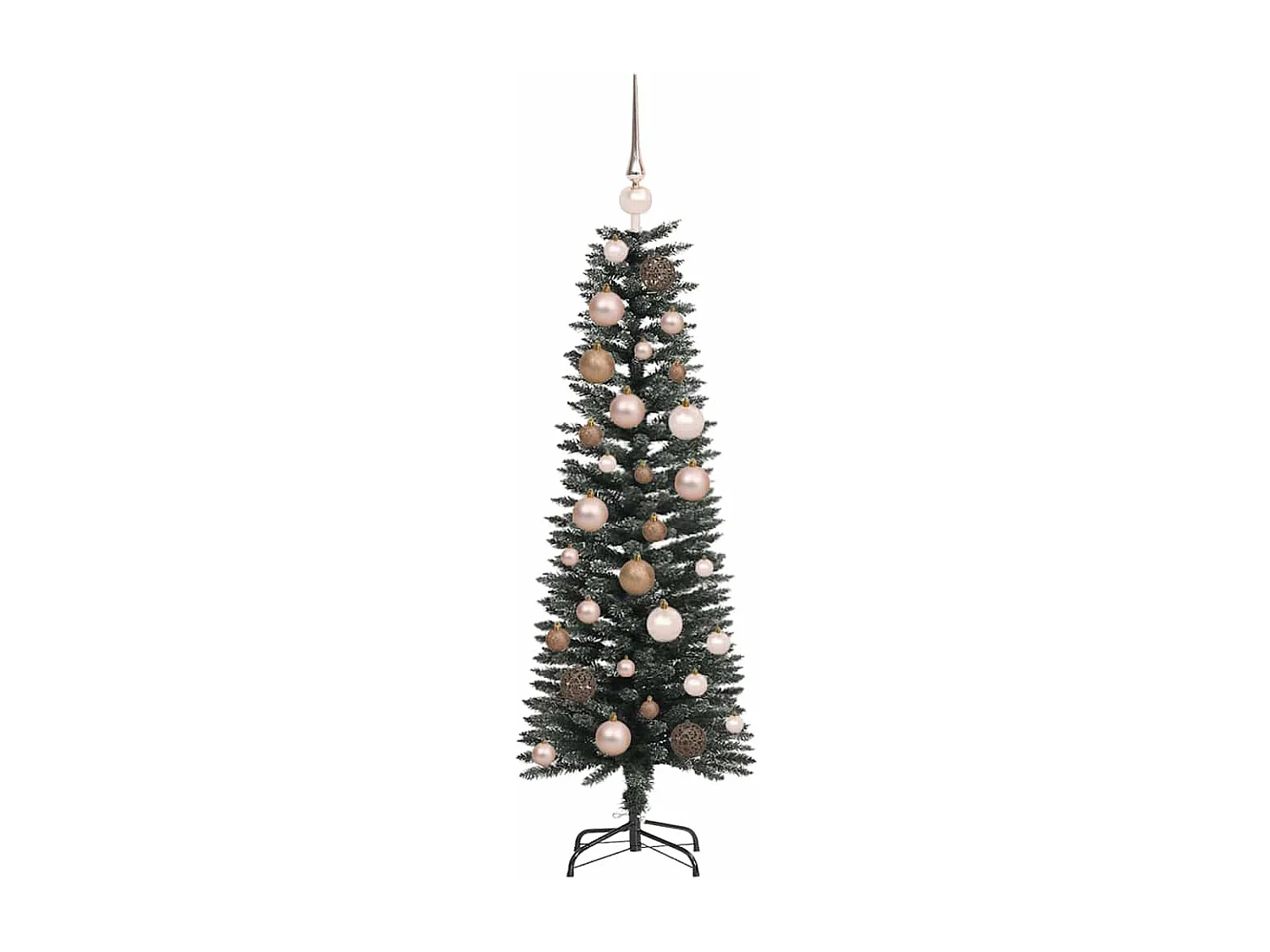 Albero di Natale artificiale con 150 LED Verde 40,5 x 40,5 x 120 cm