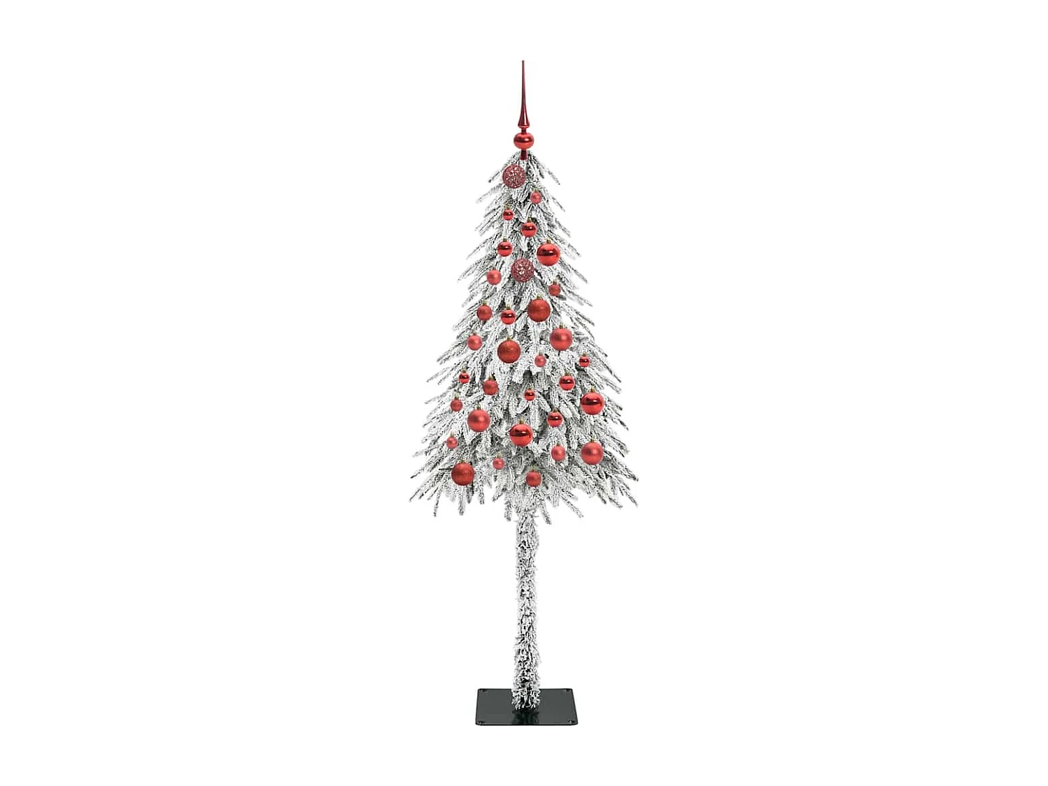 Sapin de Noël avec 150 LED Blanc 150 cm PE et Acier