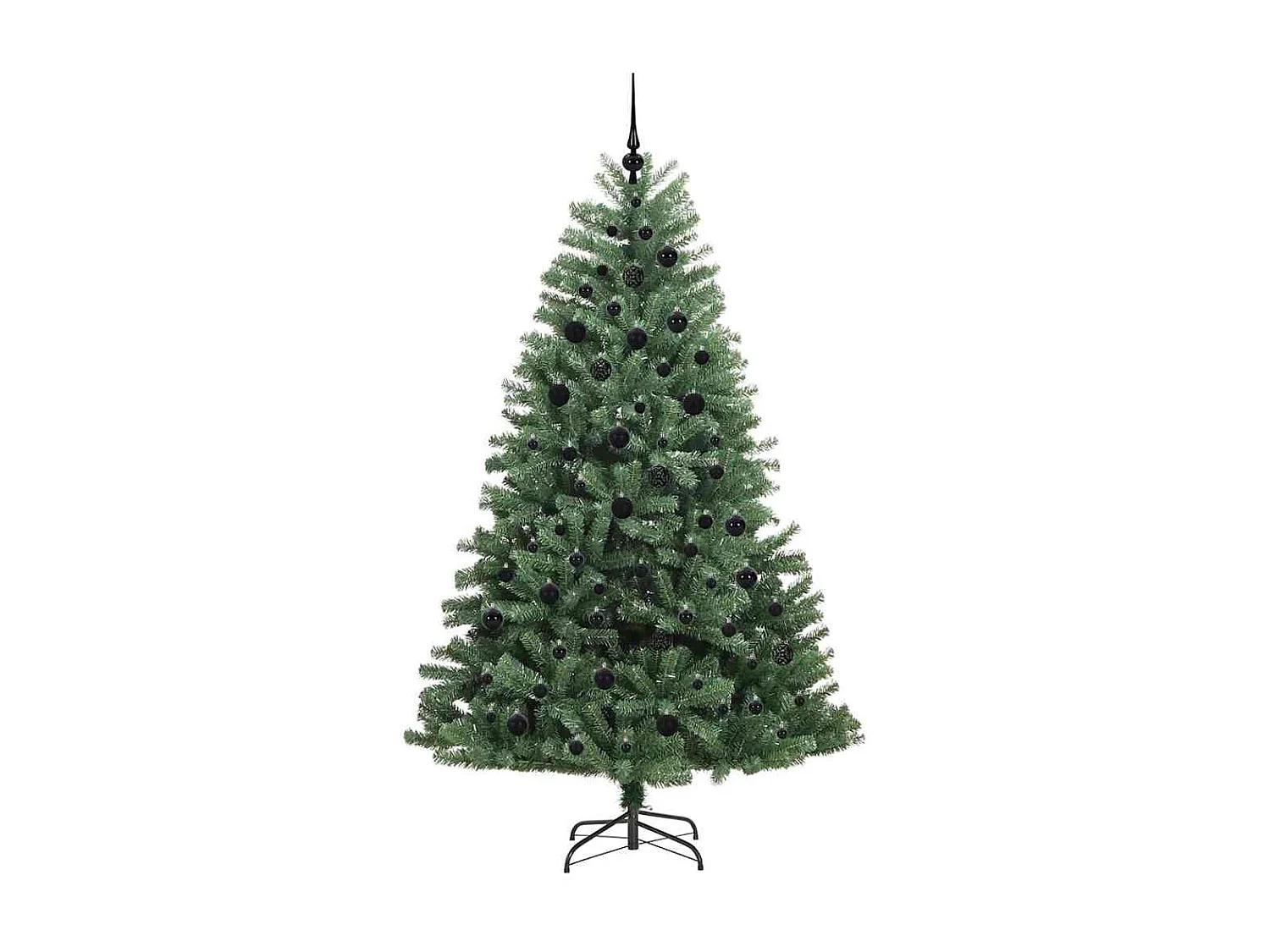 Sapin de Noël Artificiel à Branches Articulées Vert 210 cm