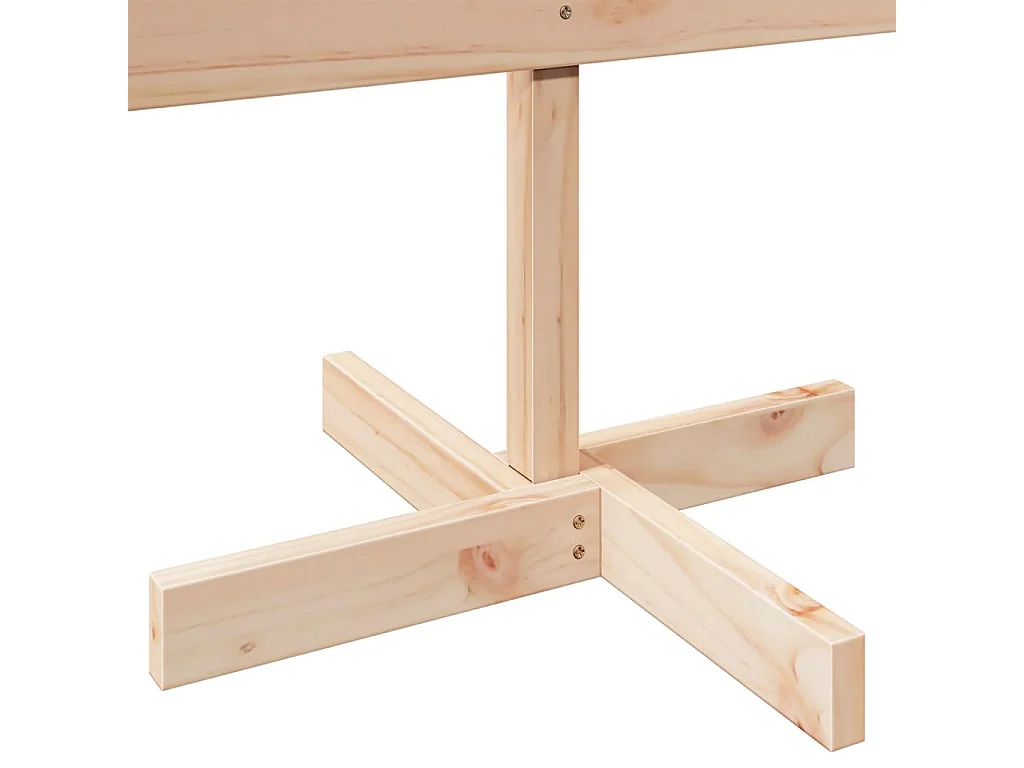 Albero di Natale in legno per decorazione 110 cm in legno massello