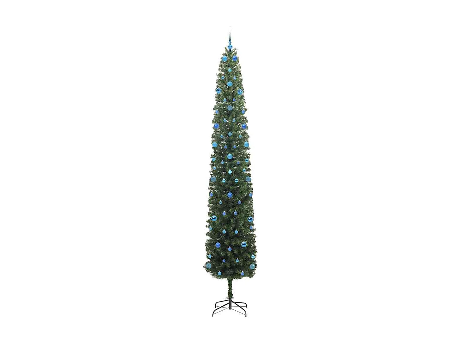 Albero di Natale artificiale Verde 300 cm PVC e acciaio e plastica