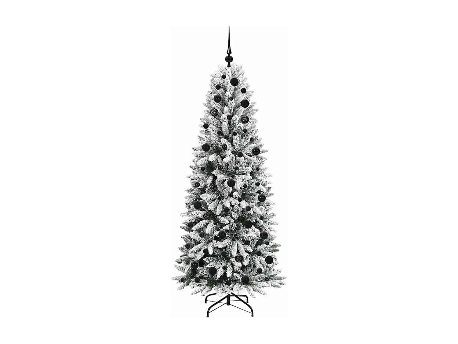 Sapin de Noël artificiel avec 300 LED Blanc 73 x 73 x 180 cm