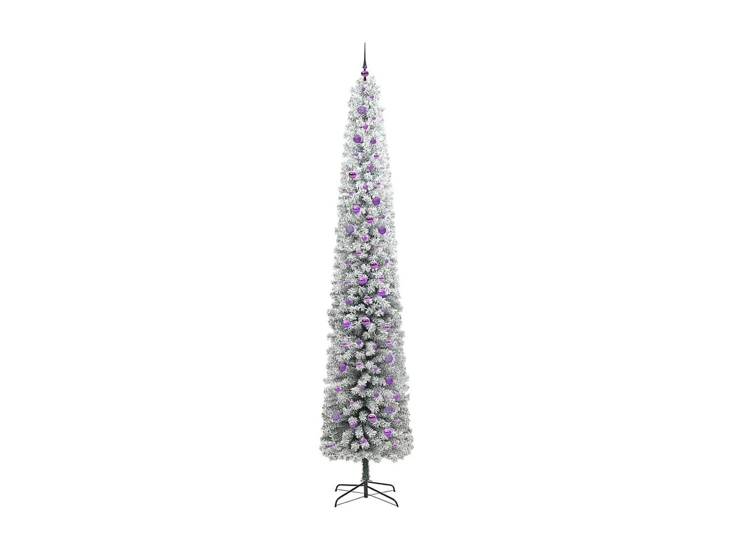 Kunstkerstboom Groen 300 cm PVC en staal en kunststof