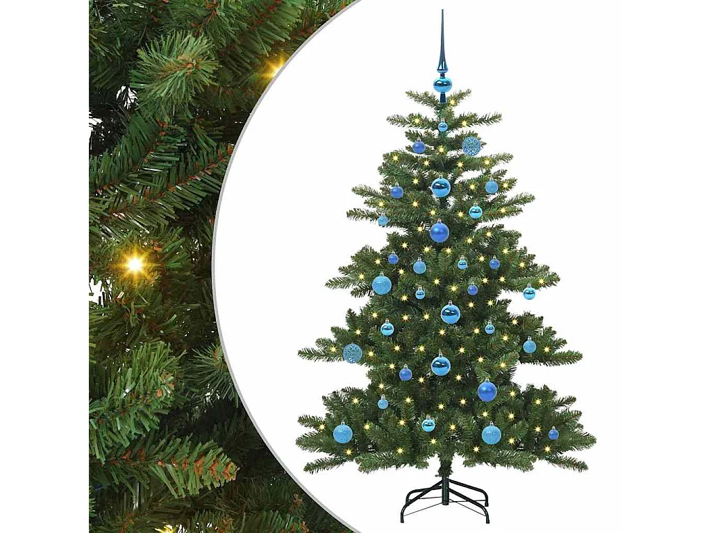 Kunstkerstboom met scharnierende takken 150 cm PVC