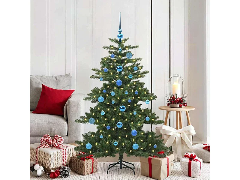 Kunstkerstboom met scharnierende takken 150 cm PVC