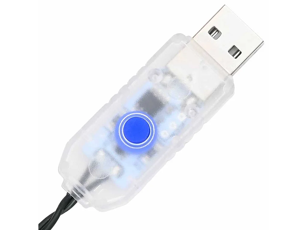 Albero di Natale artificiale con 100 LED Verde 150 cm PVC