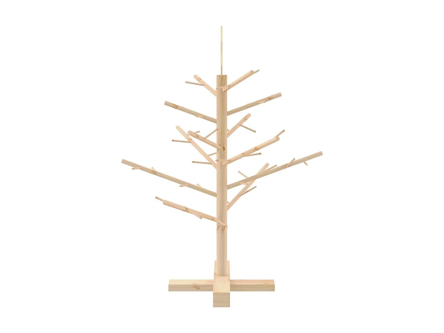 Naturholz-Weihnachtsbaum 75 cm, Kiefernholz massiv