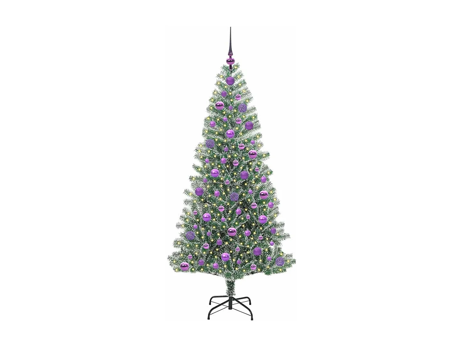 Sneeuwvlok Kunstkerstboom met LED-licht
