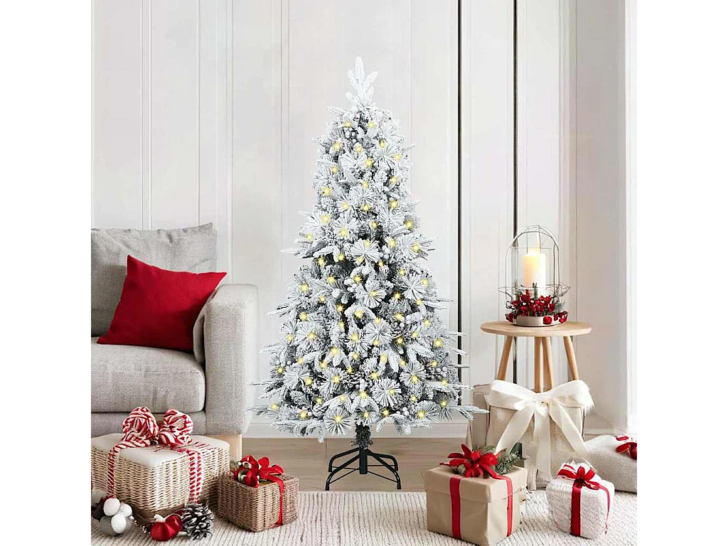 Kunstkerstboom met scharnierende takken Groen 150 cm