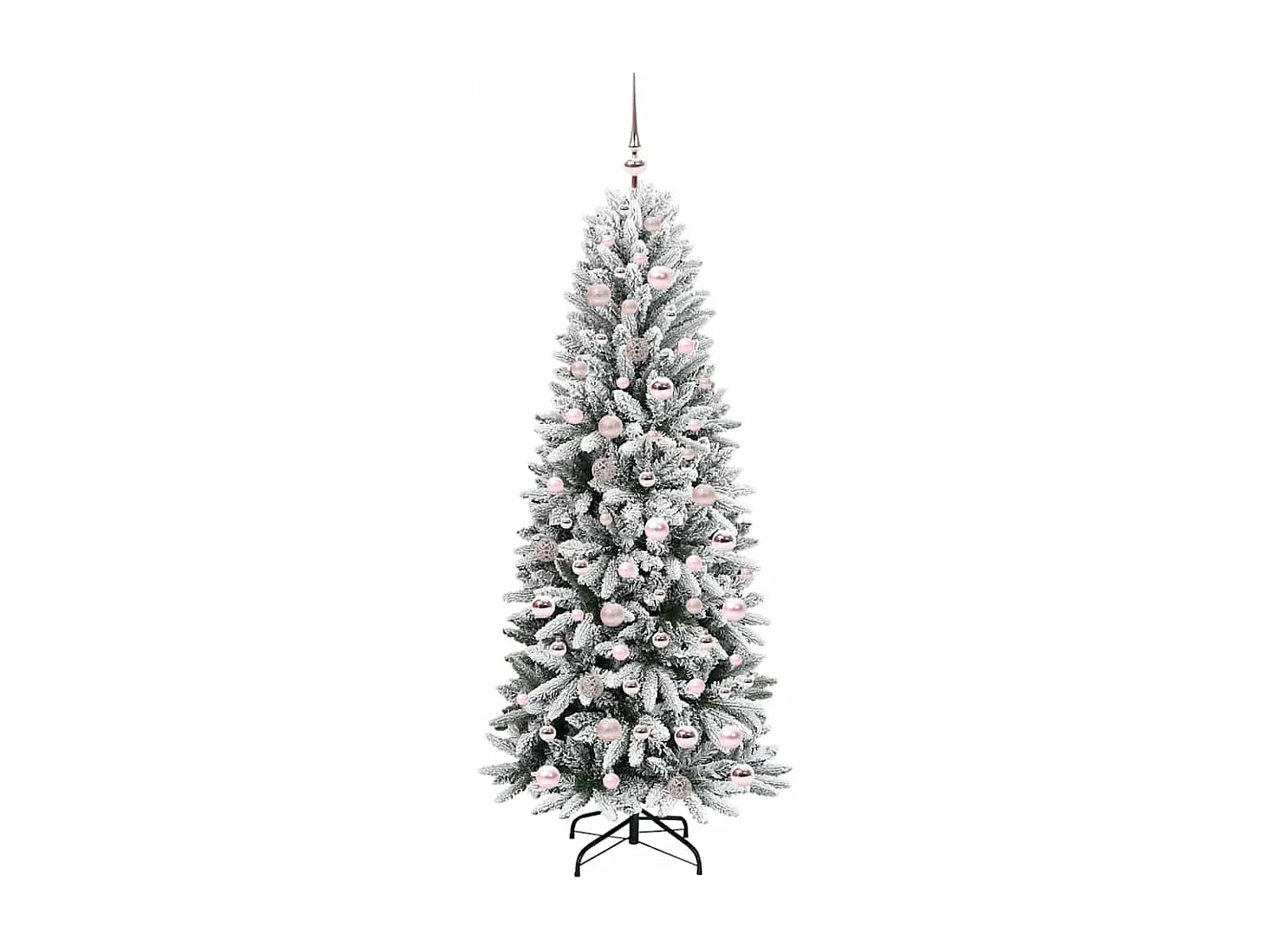 Sapin de Noël artificiel avec 300 LED Blanc 73 x 73 x 180 cm