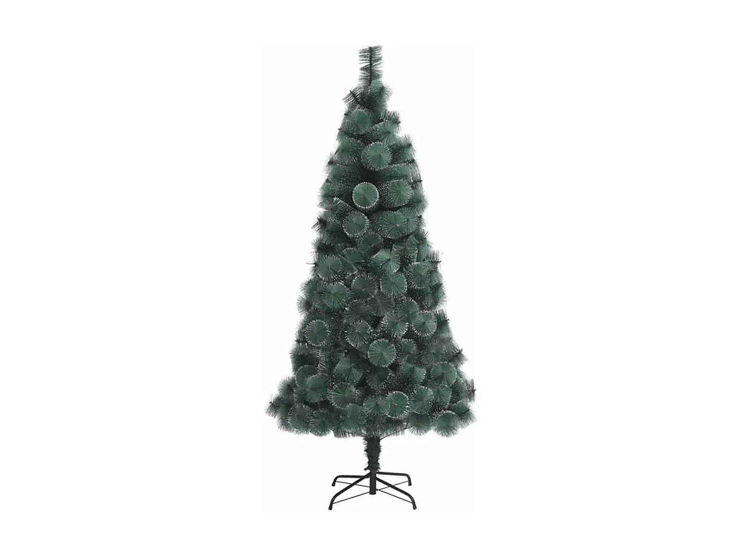 Albero di Natale artificiale preilluminato verde 180 cm PET
