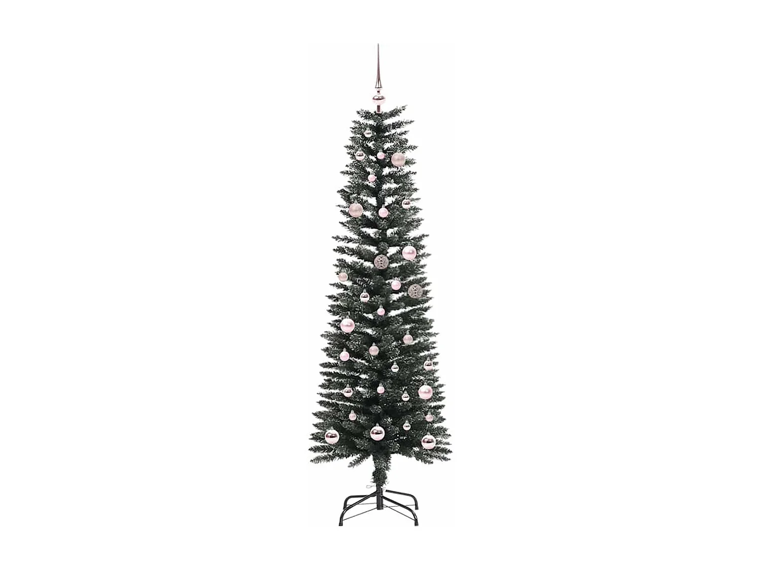 Albero di Natale artificiale con 150 LED Verde 43 x 43 x 150 cm