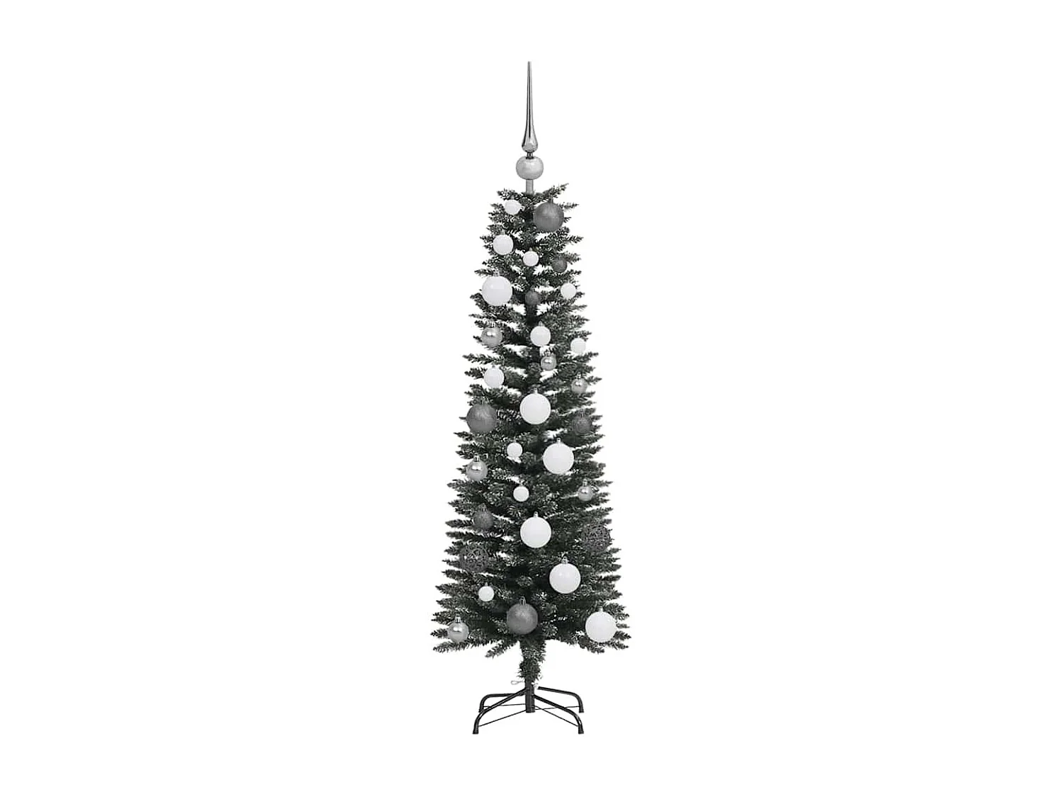 Sapin de Noël artificiel avec 150 LED Vert 40,5 x 40,5 x 120 cm