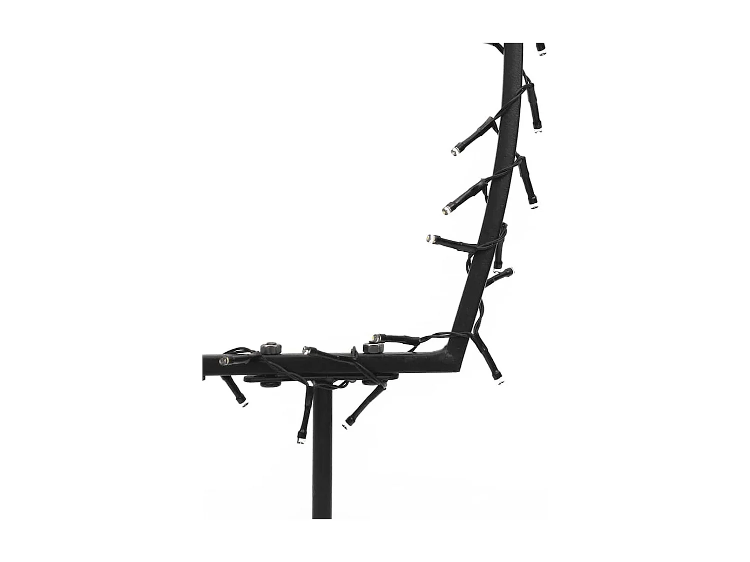 Decorazione luminosa natalizia a forma di meteora con picchetti, 80 LED, 62 cm